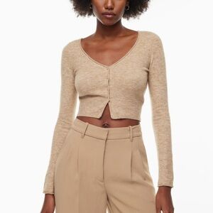 Wilfred Santorini Cardigan “Heather Tannin” XS